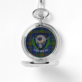 Edmonstone Scottish Clan Tartan & Crest Armbandsur