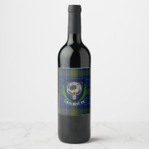 Edmonstone skotska klan tartan & vapen