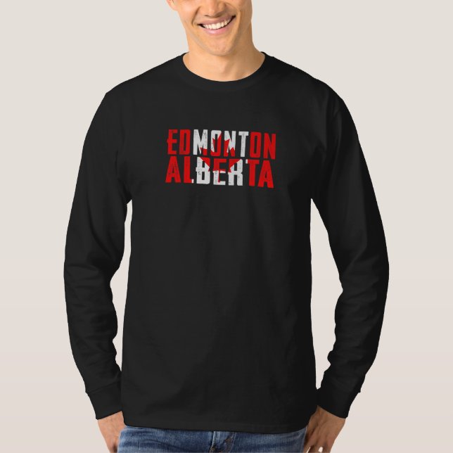 Edmonton  4 t shirt (Framsida)