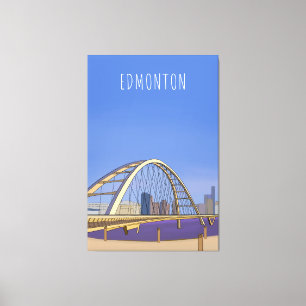 Edmonton Alberta Kanada Canvastryck