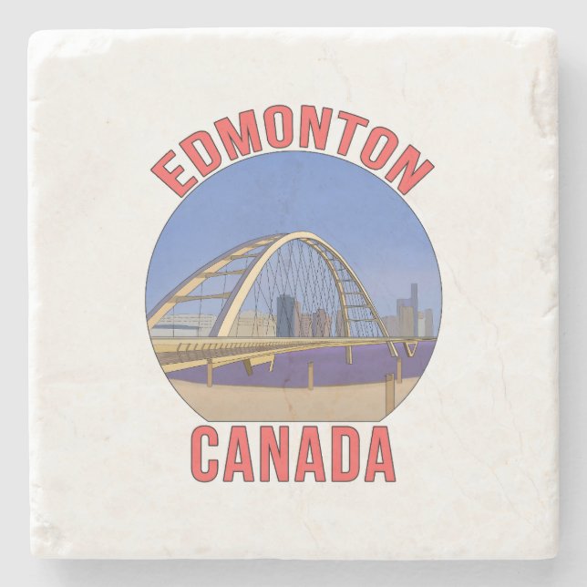 Edmonton Alberta Kanada Stenunderlägg (Framsidan)