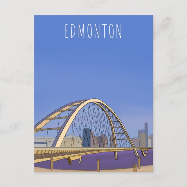 Edmonton Alberta Kanada Vykort (Framsida)