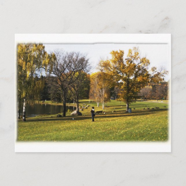 Edmonton alberta-vykort vykort (Framsida)