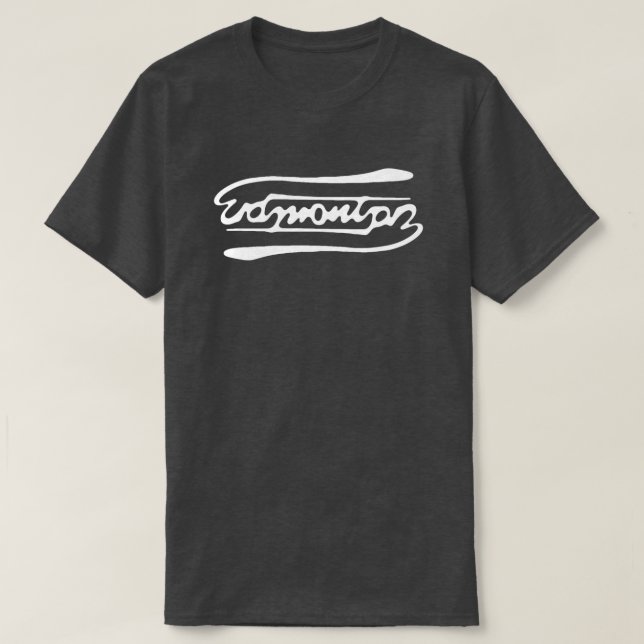 Edmonton Ambigram T-shirt (Design framsida)