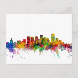 Edmonton Canada Skyline Vykort