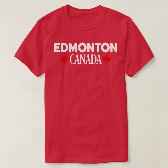 edmonton canada t shirt (Design framsida)