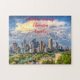 Edmonton City Kanada. Pussel