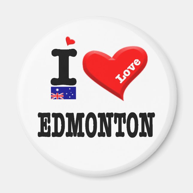 EDMONTON - I Kärlek Magnet (Framsidan)