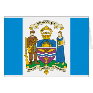 Edmonton Kanada Hälsningskort