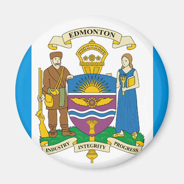 Edmonton, Kanada Magnet (Framsidan)