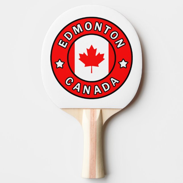 Edmonton Kanada Pingisracket (Framsidan)