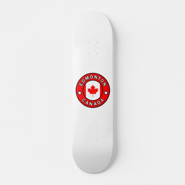 Edmonton Kanada Skateboard Bräda 19,5 Cm (Framsida)
