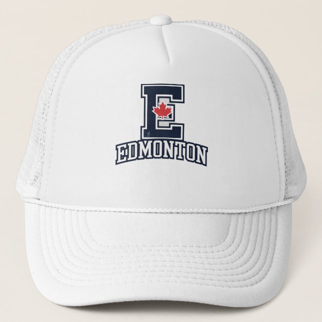 Edmonton Maple Leaf Grafisk T-Shirt  Keps (Framsida)