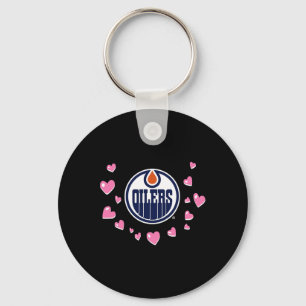 Edmonton Oilers Valentine Love Nhl officiellt lice Nyckelring