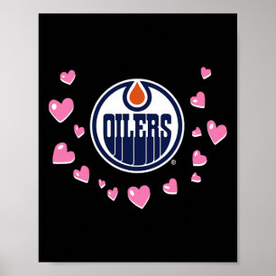 Edmonton Oilers Valentine Love Nhl Officiellt Lice Poster
