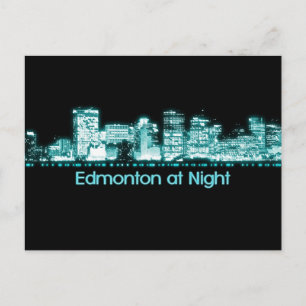 Edmonton Skyline Vykort