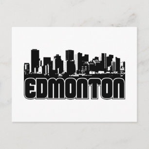 Edmonton Skyline Vykort