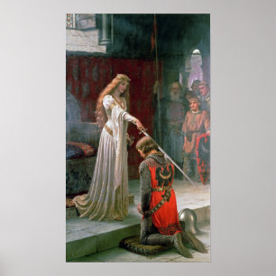 Edmund Blair Leighton hyllning Poster