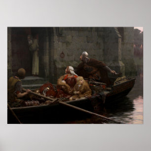 Edmund Blair Leighton - I Peril-tid Poster