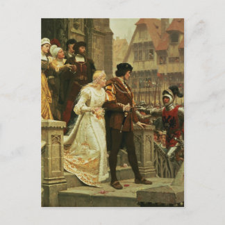 Edmund Blair Leighton - Kallelse till vapen vykort