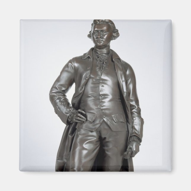 Edmund Burke (1729-97) 1865 (bronze) Magnet (Framsidan)