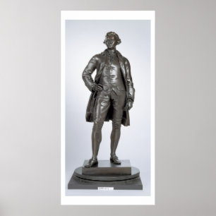 Edmund Burke (1729-97) 1865 (bronze) Poster