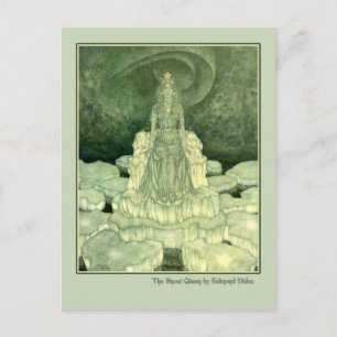 Edmund Dulac Illustration från Snö Queen Vykort