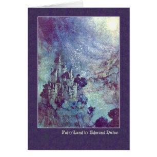 Edmund Dulac illustrerar Edgar Allan Poe Hälsningskort