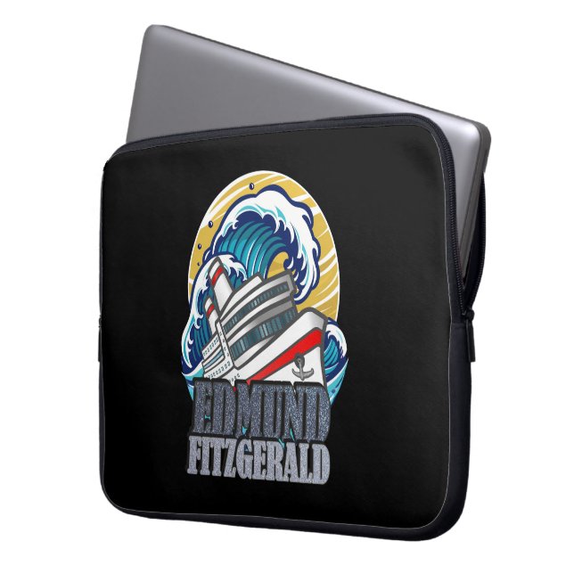 Edmund Fitzgerald | Hyllning till det legendariska Laptop Fodral (Framsidan Vänster)