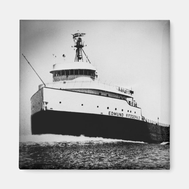 Edmund Fitzgerald Magnet (Framsidan)