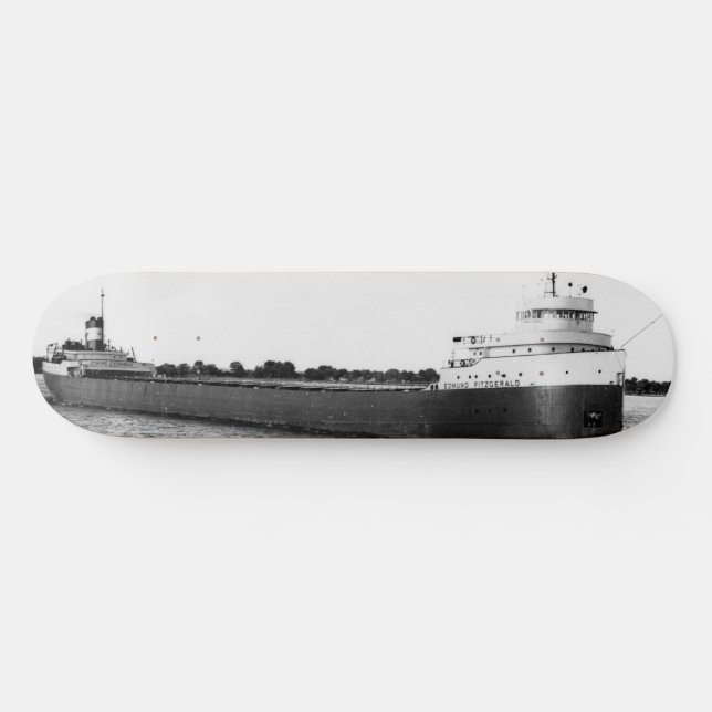 Edmund Fitzgerald med besättningsnamn Mini Skateboard Bräda 18,5 Cm (Horz)