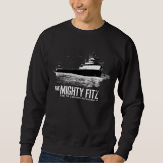 Edmund Fitzgerald ~ Mighty Fitz ~ Havshistorik Långärmad Tröja
