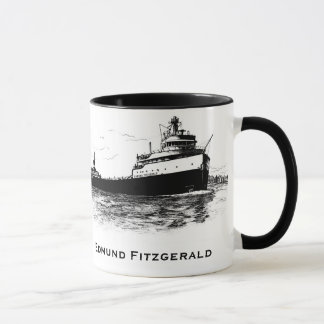 Edmund Fitzgerald på St. Clair River Mugg