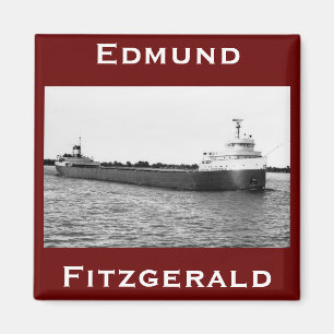 Edmund Fitzgerald på St. Clairfloden Magnet