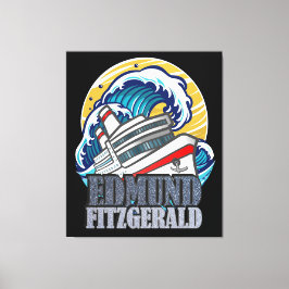 Edmund Fitzgerald | Tribute to the Legendary Ship Canvastryck