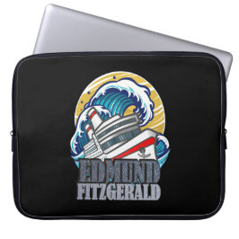 Edmund Fitzgerald | Tribute to the Legendary Ship Laptop Fodral