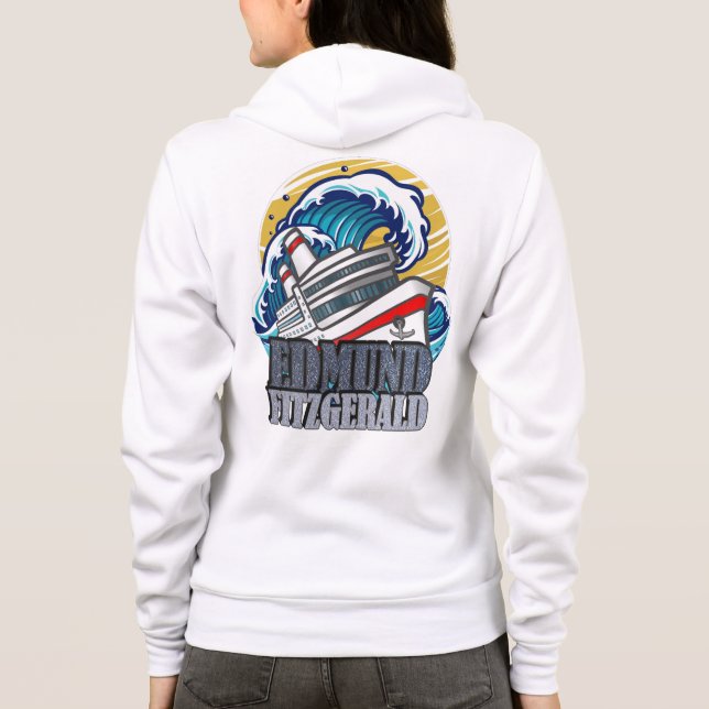 Edmund Fitzgerald | Tribute to the Legendary Ship T Shirt (Baksida)