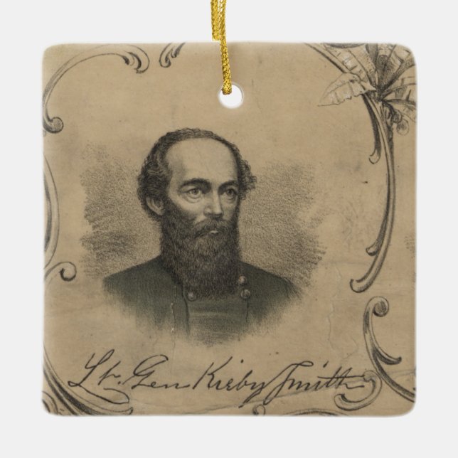 Edmund Kirby Smith Julgransprydnad Keramik (Framsida)