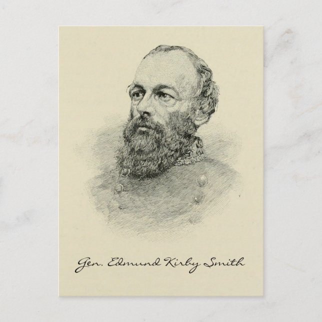 Edmund Kirby Smith Vykort (Framsida)