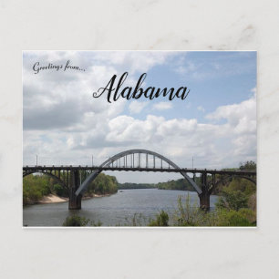 Edmund Pettus Bridge i Alabama Vykort