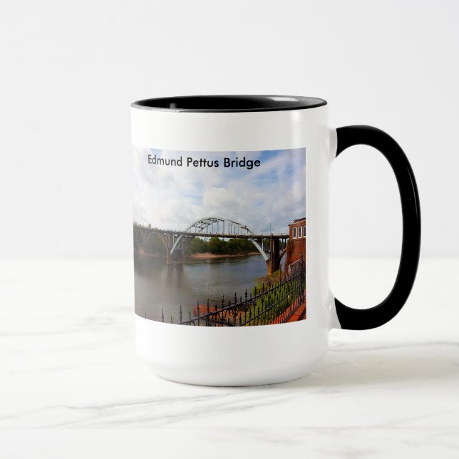 Edmund Pettus Bridge i Selma, Alabama Mugg (Höger)