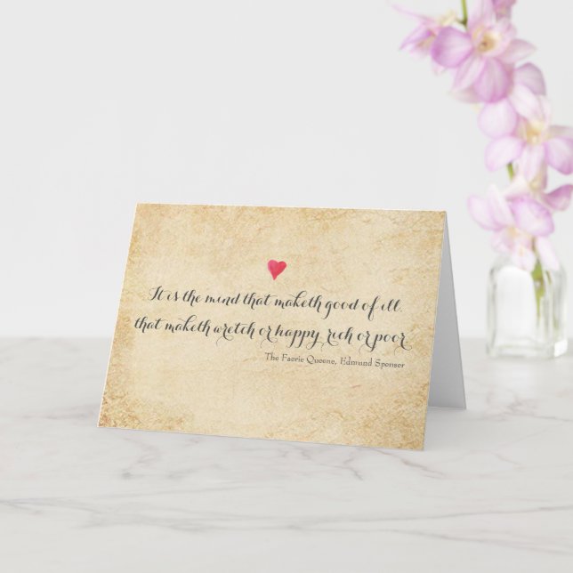 Edmund Spenser 1400-talets engelsk poetcitat, Kort (Orkide)