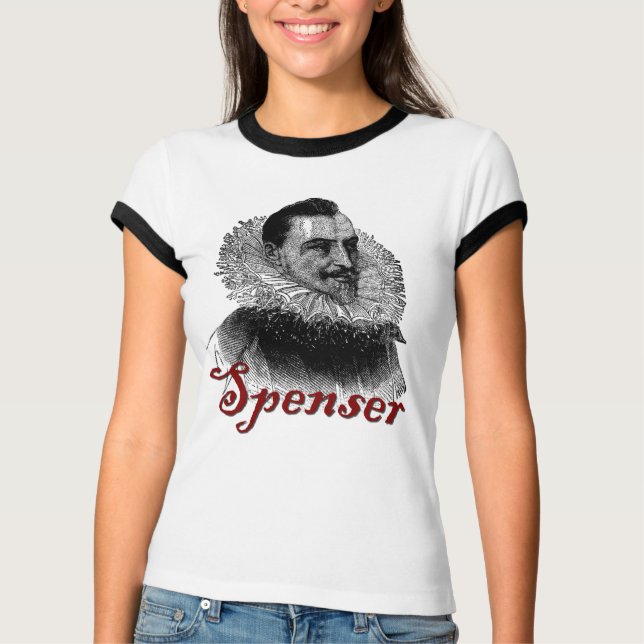 Edmund Spenser Etching Tee (Framsida)