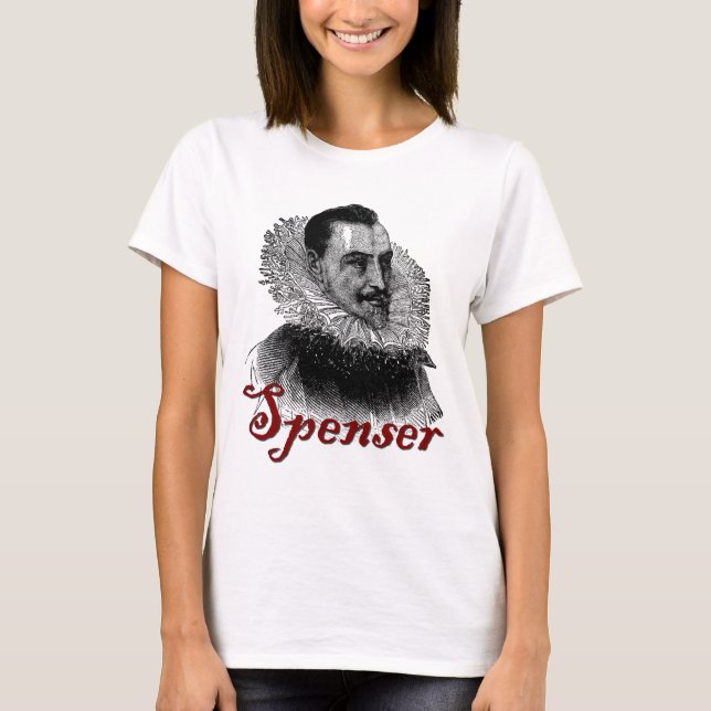 Edmund Spenser Etching Tee (Framsida)