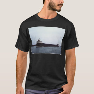 Edmunden Fitzgerald på floden för St. Clair T-shirt