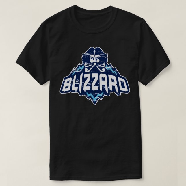 edmundston blizzard Hockey Classic T Shirt (Design framsida)