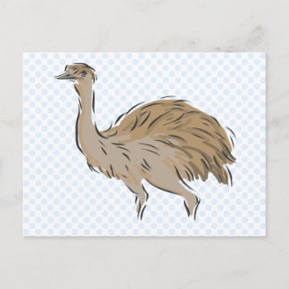 Edna Emu Vykort