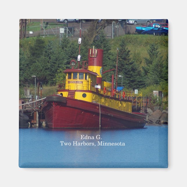 Edna G. magnet (Framsidan)