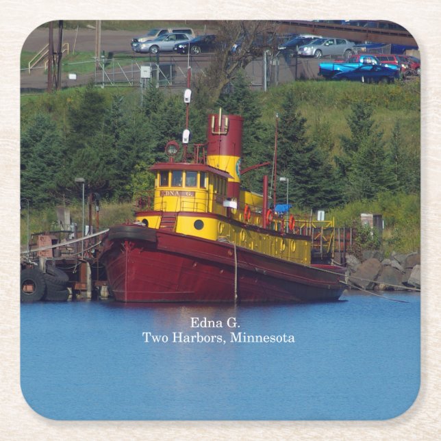 Edna G. papper underlägg (Framsidan)