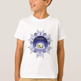 Edo-Neko's Snowy Firande Kids' Basic T Shirt